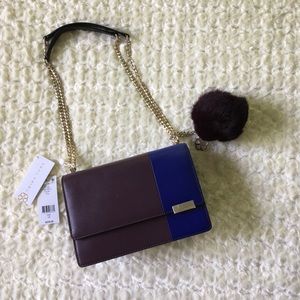 🎉HP🎉 New Trina Turk Jackie Purse Plum & Blue Bag